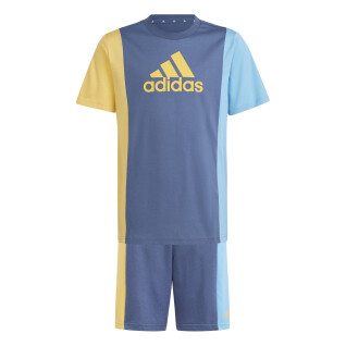 Ensemble t-shirt et short enfant adidas Essentials Colorblock