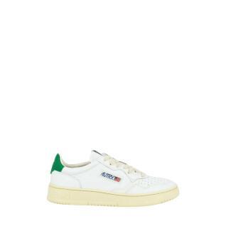 Baskets Autry Medalist LL20 Leather White/Green