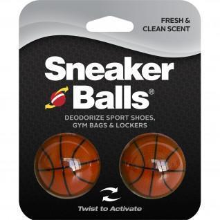 Lot de 2 boules désodorisantes Sneakerballs Basket Ball