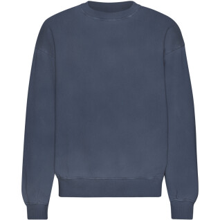Sweatshirt col rond oversize Colorful Standard Organic Neptune Blue