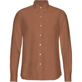 Chemise boutonnée Colorful Standard Organic Ginger Brown