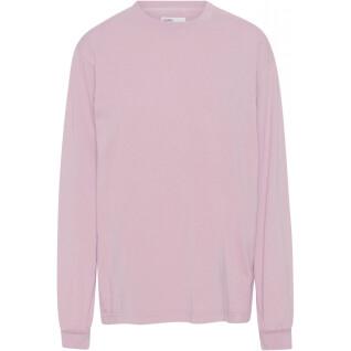T-shirt manches longues Colorful Standard Organic oversized faded pink