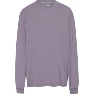 T-shirt manches longues Colorful Standard Organic oversized purple haze