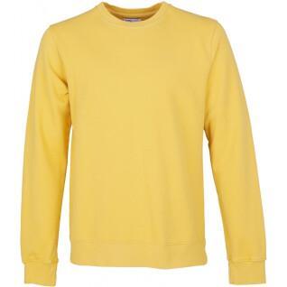 Sweatshirt col rond Colorful Standard Classic Organic lemon yellow