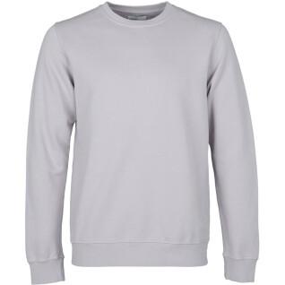 Sweatshirt col rond Colorful Standard Classic Organic limestone grey