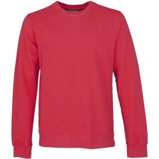 Sweatshirt col rond Colorful Standard Classic Organic scarlet red