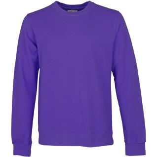Sweatshirt col rond Colorful Standard Classic Organic ultra violet