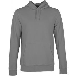 Sweatshirt à capuche Colorful Standard Classic Organic storm grey