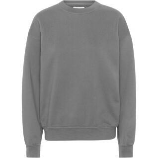 Sweatshirt col rond Colorful Standard Organic oversized storm grey