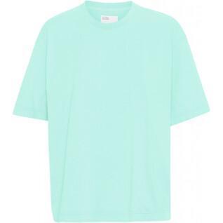 T-shirt femme Colorful Standard Organic oversized light aqua