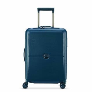 Valise trolley cabine slim 4 doubles roues Delsey Turenne 55 cm