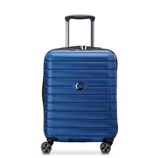 Valise cabine slim 4 doubles roues Delsey Shadow 5.0 55 cm