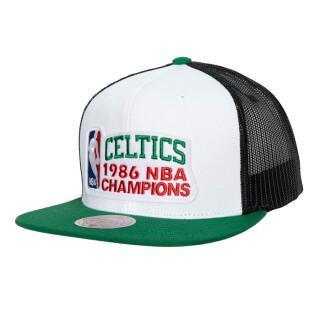 Casquette 86 Nba champs trucker Boston Celtics 2021/22