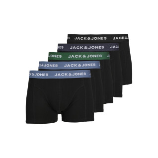 Lot de 5 boxers Jack & Jones Solid
