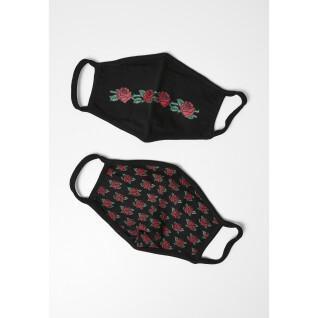 masques Mister Tee roses (x2)