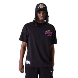 T-shirt oversize Los Angeles Lakers NBA BP Neon
