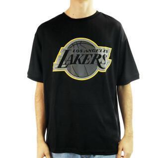 T-shirt Los Angeles Lakers OS Outline Mesh