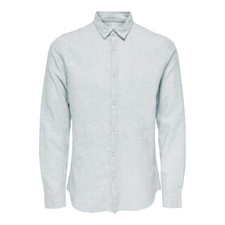 Chemise manches longues Only & Sons Caiden Solid Linen