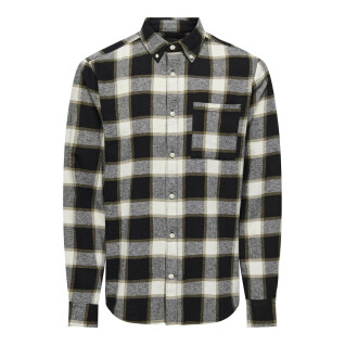 Chemise manches longues Only & Sons Ral Check