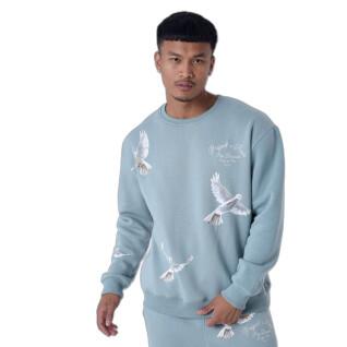 Sweatshirt motif colombes Project X Paris Loose