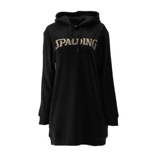 Robe sweatshirt à capuche femme Spalding