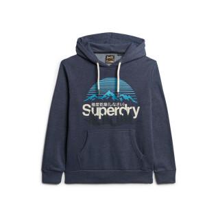 Sweatshirt à capuche Superdry Cl Great Outdoors Graphic