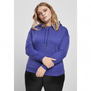 Sweatshirt à capuche femme Urban Classics-grandes tailles