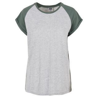 T-shirt femme Urban Classics contrast raglan (Grandes tailles)