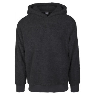 Sweatshirt à capuche grandes tailles Urban Classic sherpa