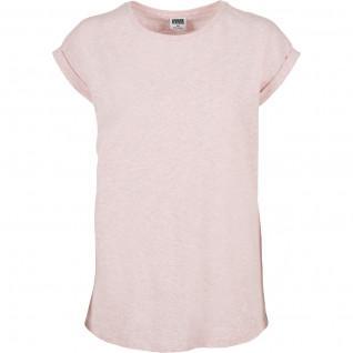T-shirt femme Urban Classics color melange extended shoulder-grandes tailles