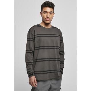 T-shirt manches longues Urban Classics oversized striped