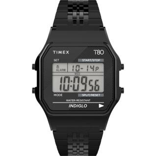 Montre Timex T80 34 mm Bracelet en acier inoxydable
