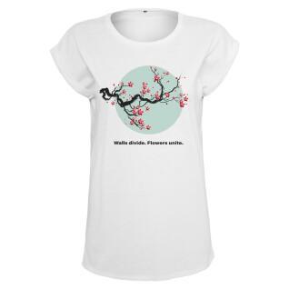 T-shirt femme Urban Classics Flowers Unite