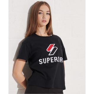 T-shirt classique femme Superdry Sportstyle
