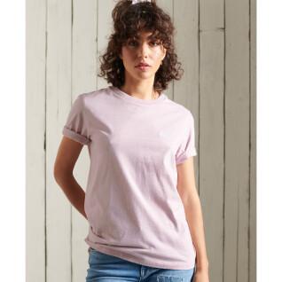T-shirt classique en coton biologique femme Superdry