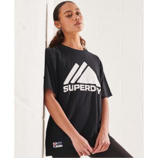T-shirt monochrome femme Superdry Mountain Sport