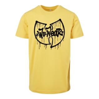T-shirt manches courtes Urban Classics Wu Wear Dripping Logo