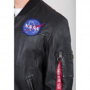 Veste Alpha Industries MA-1 LW NASA Leather