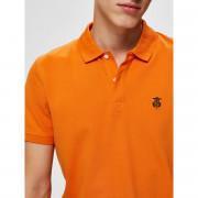 Polo manches courtes Selected Aro embroidery