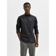 Chemise manches longues Selected slim Ethan cut away
