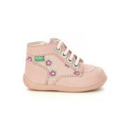 Chaussures bébé fille Kickers Bonzip-2
