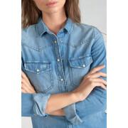 Chemise en jeans femme Le Temps des cerises Juanita