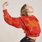Sweatshirt court femme adidas Marimekko