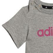 Ensemble t-shirt avec short coton biologique bébé adidas Essentials Lineage