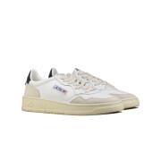 Baskets Autry Medalist LS21 Leather Suede White/Black