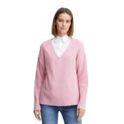 Pull col v femme b.young Milo