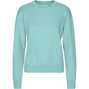 Sweatshirt col rond femme Colorful Standard Classic Organic Teal Blue