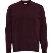 T-shirt manches longues Colorful Standard Organic oversized oxblood red