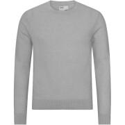 Pull col rond en laine Colorful Standard Light Merino heather grey 2020 color