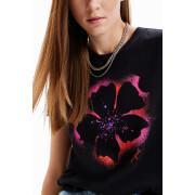 T-shirt manches tulle femme Desigual Arty